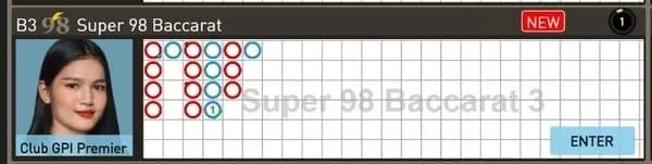 スーパー98バカラ